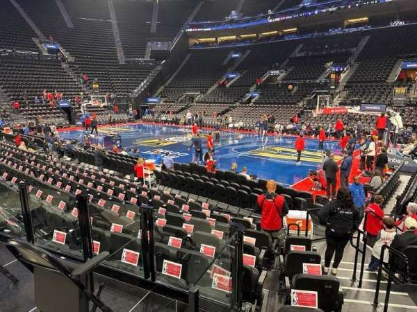 Intuit Dome, section: Club 6, row: 3, seat: 2