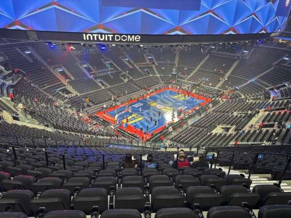 Intuit Dome, section: Terrace Wall 14, row: 6, seat: 4