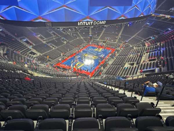 Intuit Dome, section: Terrace Wall 15, row: 9, seat: 4