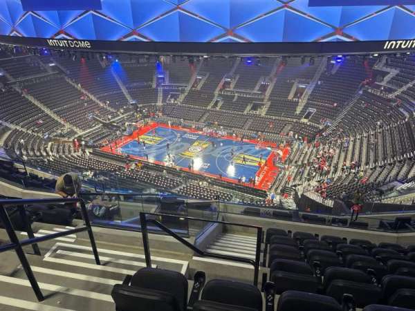 Intuit Dome, section: Terrace 22, row: 7, seat: 18