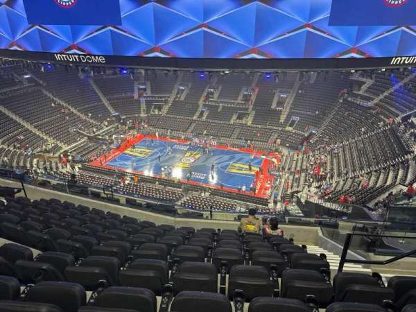 Intuit Dome, section: Terrace 23, row: 8, seat: 6