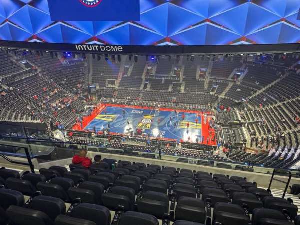 Intuit Dome, section: Terrace 8, row: 8, seat: 4