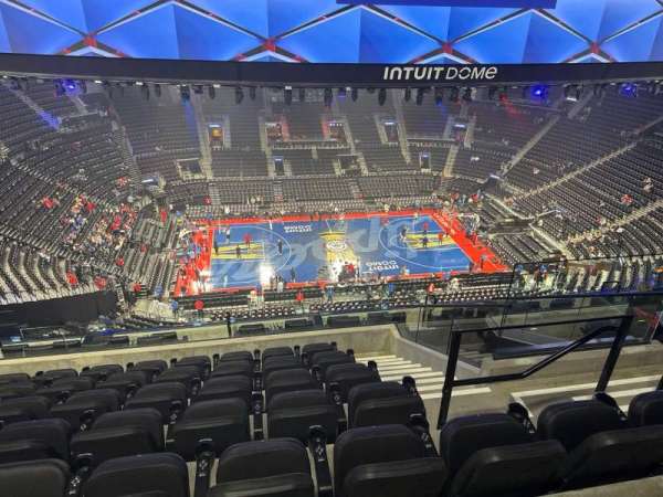 Intuit Dome, section: Terrace 10, row: 7, seat: 5