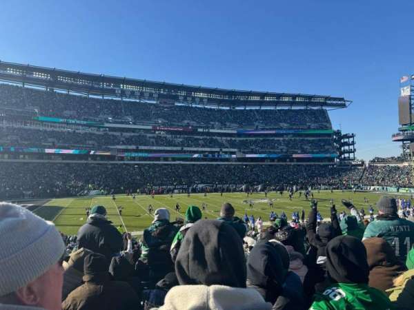 Lincoln Financial Field, section: 117, row: 22, seat: 7