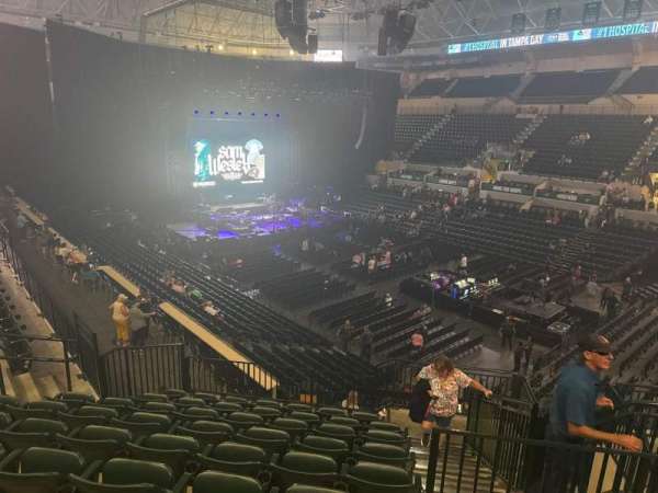 Yuengling Center, section: 222, row: v, seat: 4
