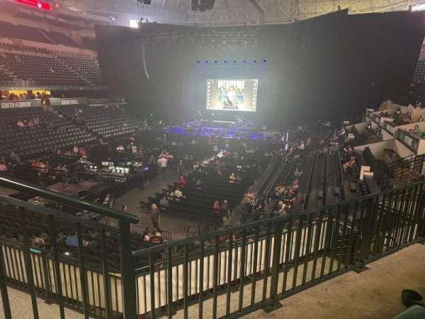 Yuengling Center, section: 217, row: o, seat: 8