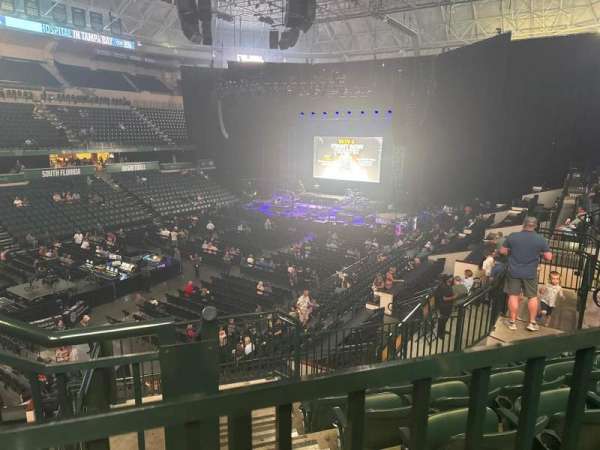 Yuengling Center, section: 216, row: s, seat: 12