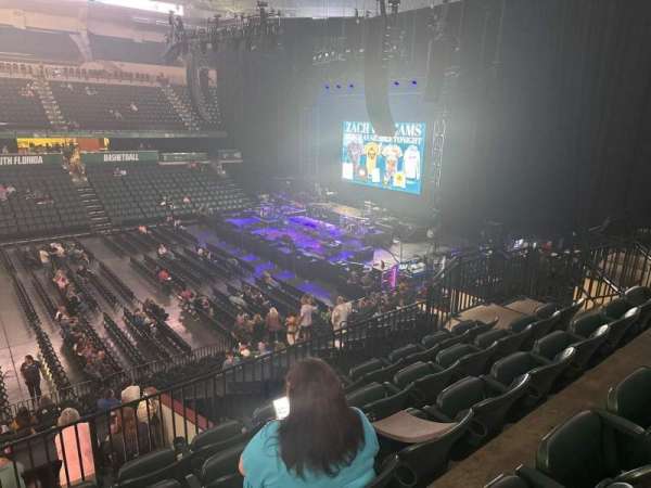 Yuengling Center, section: 214, row: r, seat: 10