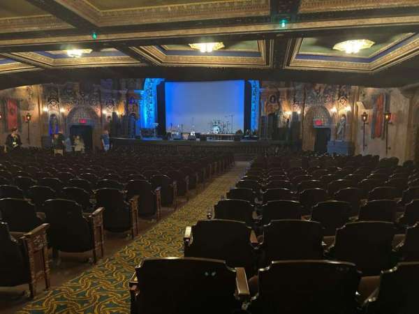 Tampa Theatre, section: O-100-R, row: v, seat: 102