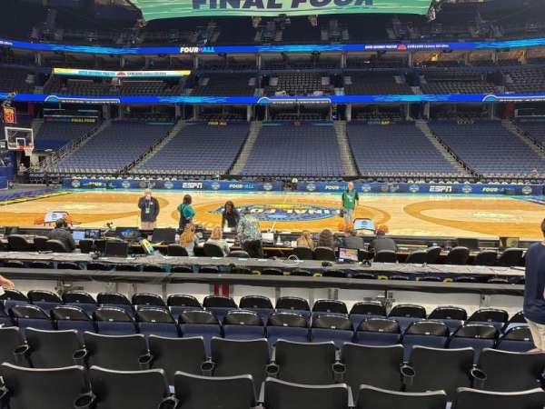 Benchmark International Arena, section: 101, row: g, seat: 7
