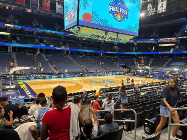 Benchmark International Arena, section: 103, row: m, seat: 5
