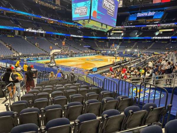 Benchmark International Arena, section: 104, row: n, seat: 20