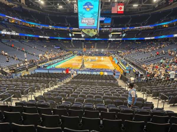 Benchmark International Arena, section: 108, row: u, seat: 9