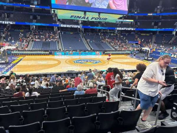 Benchmark International Arena, section: 117, row: u, seat: 4