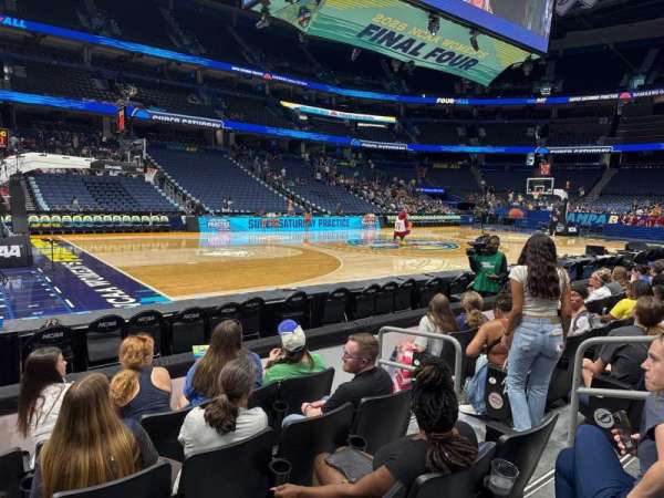 Benchmark International Arena, section: 118, row: e, seat: 5