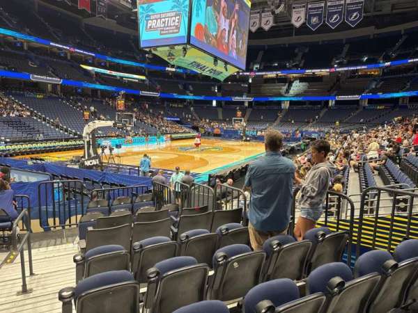Benchmark International Arena, section: 120, row: j, seat: 17