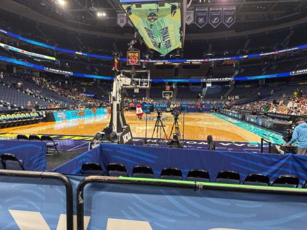 Benchmark International Arena, section: 123, row: gg, seat: 6
