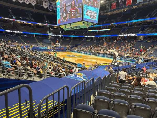 Benchmark International Arena, section: 128, row: n, seat: 6