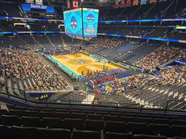 Benchmark International Arena, section: 211, row: g, seat: 5