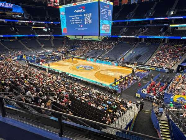 Benchmark International Arena, section: 213, row: b, seat: 7