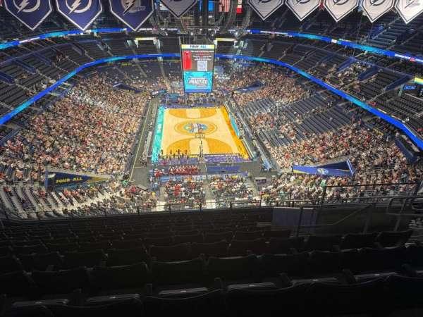 Benchmark International Arena, section: 309, row: m, seat: 4