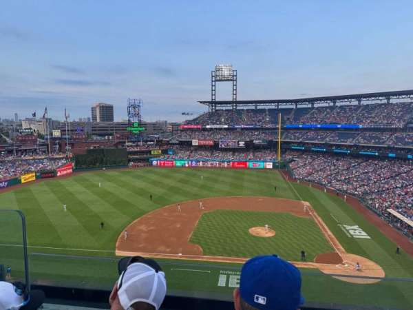 Citizens Bank Park, section: 325, row: 2, seat: 22
