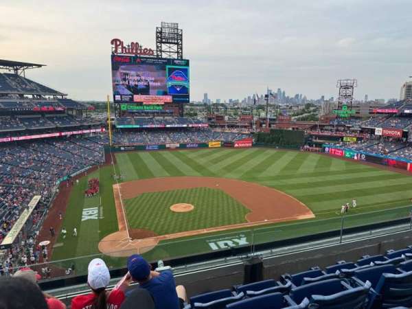 Citizens Bank Park, section: 317, row: 4, seat: 16