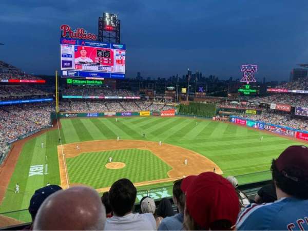Citizens Bank Park, section: 317, row: 4, seat: 15