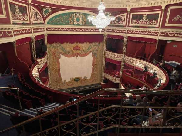 Gaiety Theatre, section: Upper Circle, row: h, seat: 21