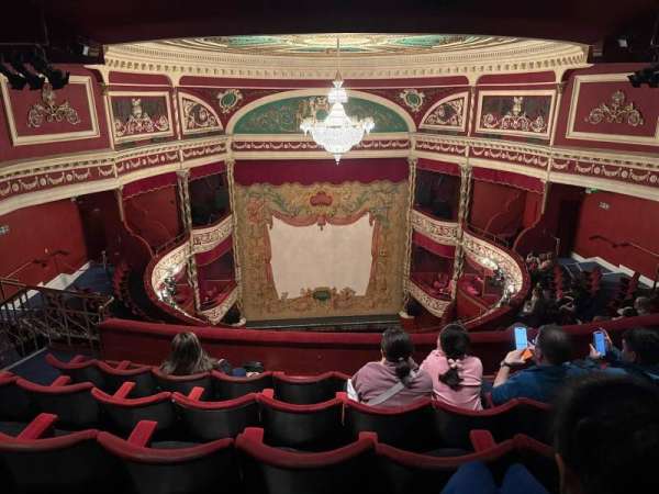 Gaiety Theatre, section: Upper Circle, row: l, seat: 18