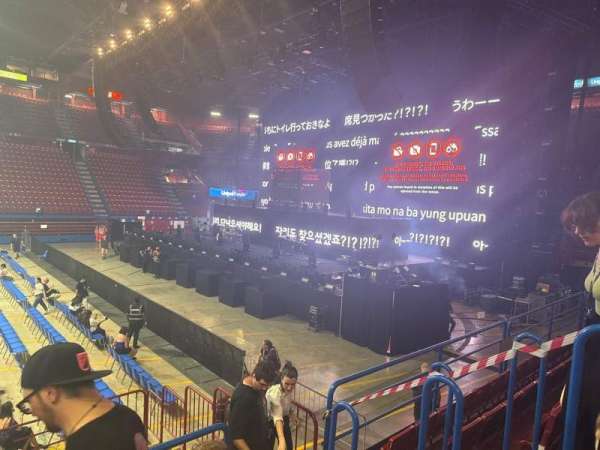 Unipol Forum, section: b20, row: 5, seat: 5