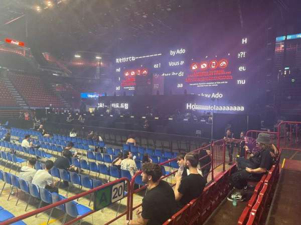 Unipol Forum, section: a20, row: 3, seat: 13
