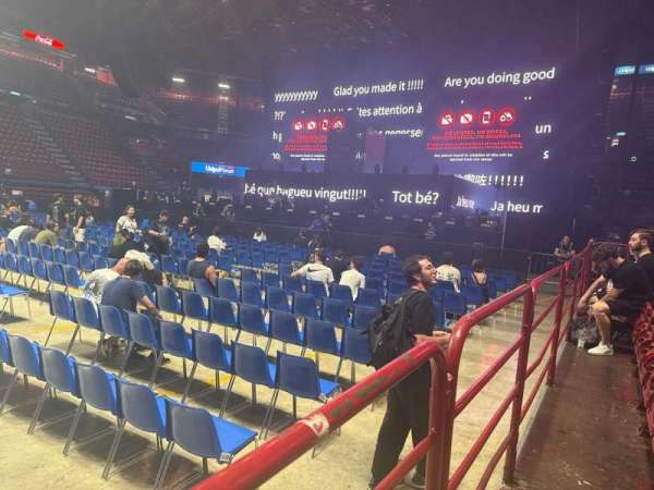 Unipol Forum, section: a21, row: 1, seat: 3