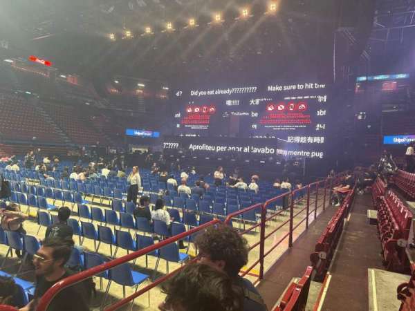 Unipol Forum, section: a22, row: 2, seat: 6