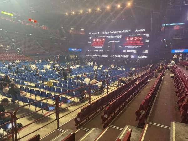 Unipol Forum, section: a23, row: 4, seat: 4