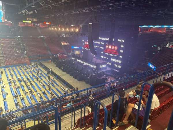 Unipol Forum, section: c21, row: 3, seat: 3