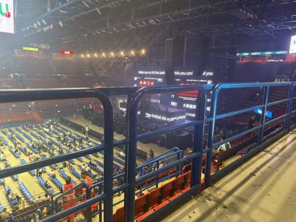 Unipol Forum, section: c22, row: 1, seat: 2