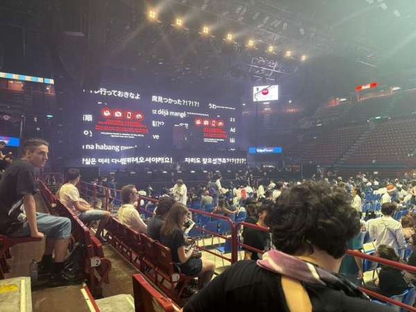 Unipol Forum, section: a4, row: 3, seat: 12