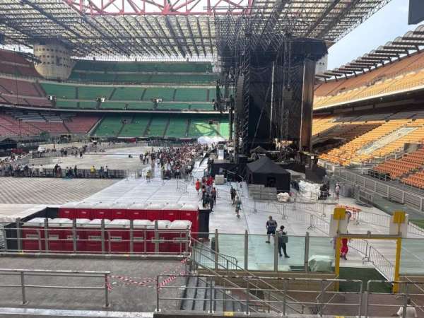 San Siro, section: 101, row: 10, seat: 25