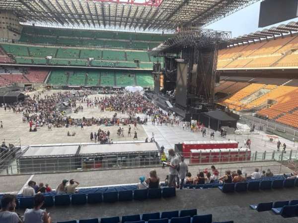 San Siro, section: 106, row: 8, seat: 5