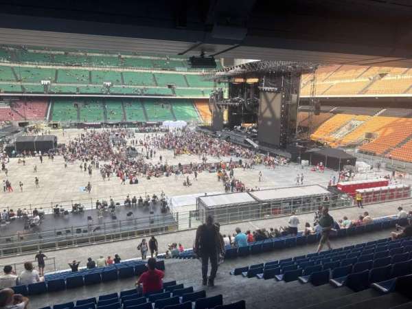 San Siro, section: 110, row: 11, seat: 4