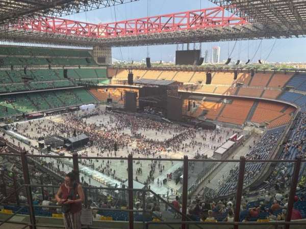 San Siro, section: 319, row: 5, seat: 18