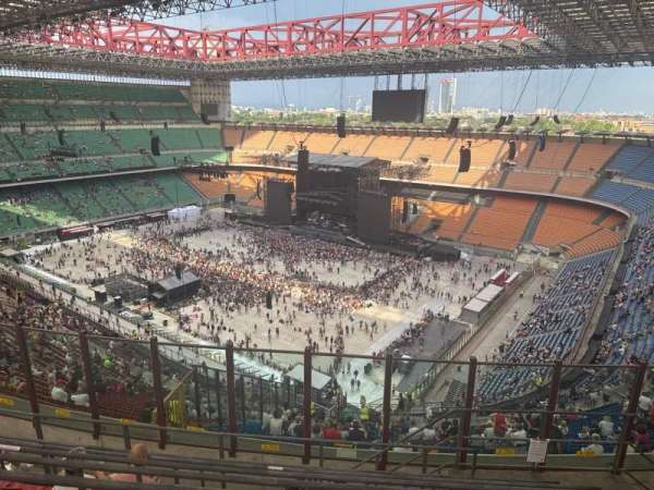 San Siro, section: 321, row: 8, seat: 4
