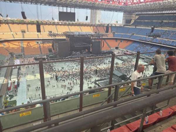 San Siro, section: 335, row: 3, seat: 9