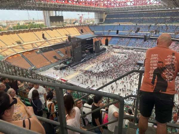 San Siro, section: 346, row: 2, seat: 1