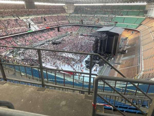 San Siro, section: 302, row: 2, seat: 21