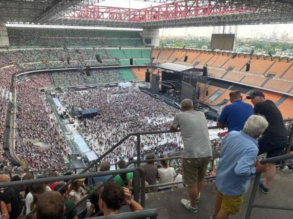 San Siro, section: 318, row: 3, seat: 1