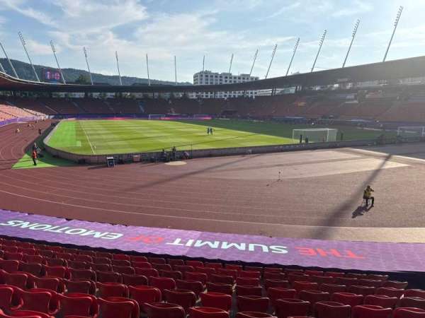 Letzigrund, section: B15, row: 13, seat: 7