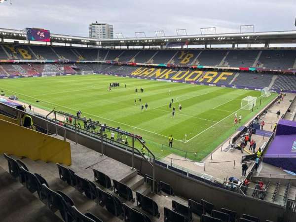 Stadion Wankdorf, section: a2, row: 8, seat: 7