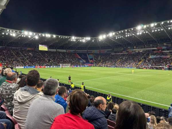 Stade de Genève, section: o, row: 11, seat: 62